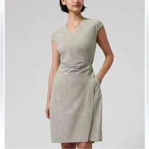 Athleta Newport Wrap Dress‎ Size Medium Tall